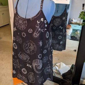 Cosmic Drifters Hermione slip dress